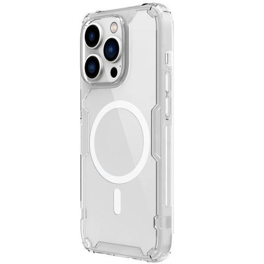 MagSafe калъф за Apple iPhone 16, Nillkin, Nature Pro, прозрачен