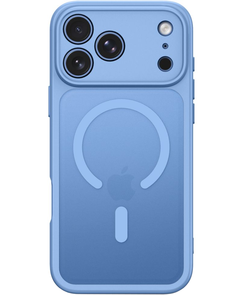 Калъф MagSafe за Apple iPhone 18 Pro / 17 Pro, Tech-Protect, BasicMag, Матиран син