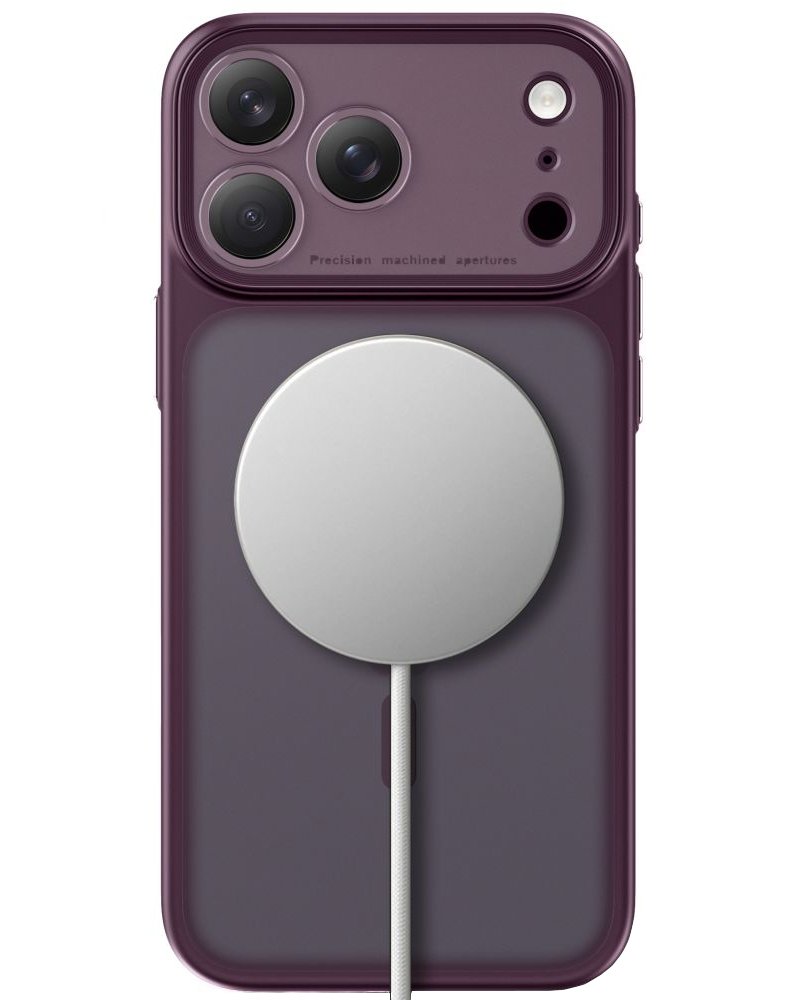 Калъф MagSafe за Apple iPhone 18 Pro Max / 17 Pro Max, Tech-Protect, MagPrime CC, Матово бордо