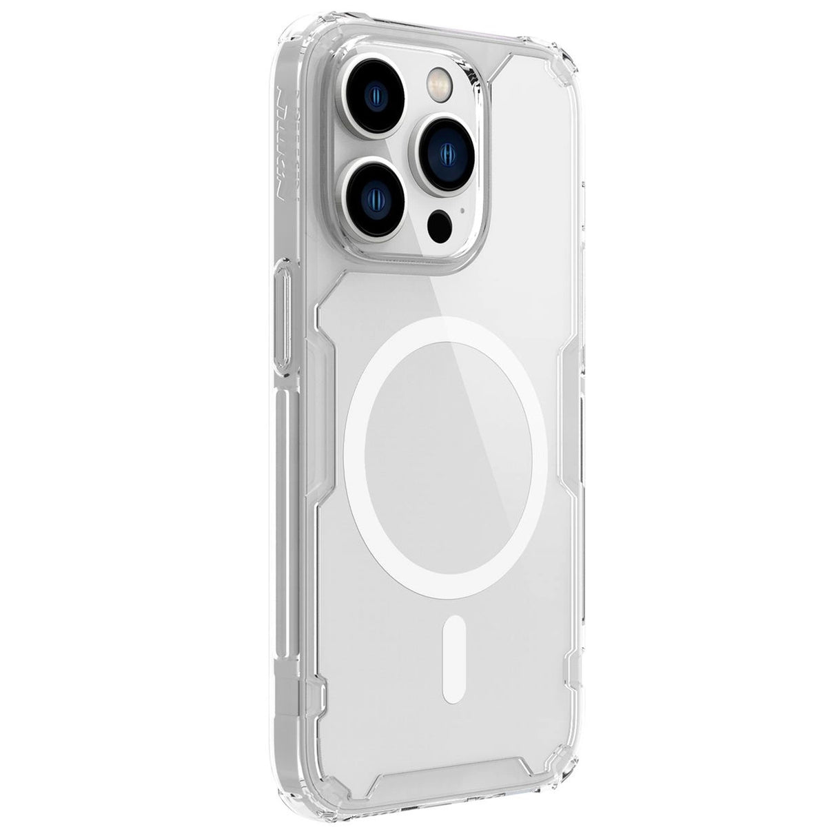 MagSafe калъф за Apple iPhone 16, Nillkin, Nature Pro, прозрачен