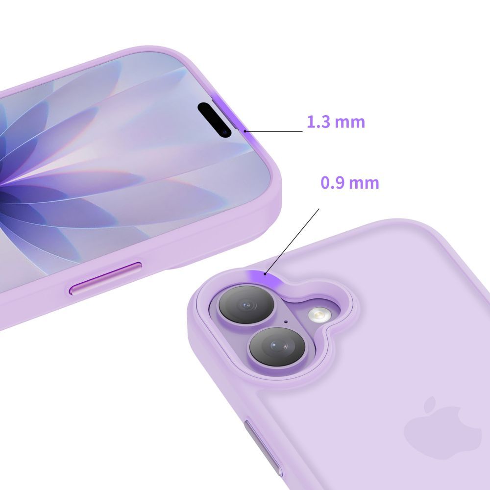 Калъф за Apple iPhone 17, Tech-Protect, Magmat, Лилав Мат