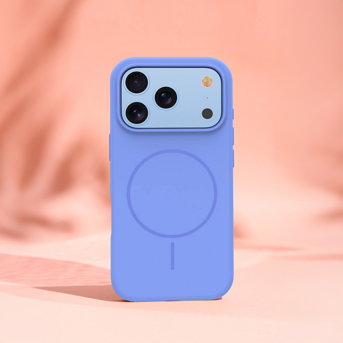 Калъф MagSafe за Apple iPhone 18 Pro Max / 17 Pro Max, OEM, тънък силикон, син