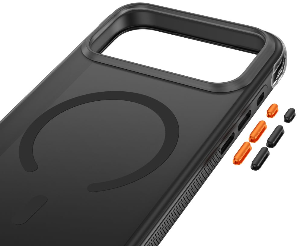 Калъф MagSafe за Apple iPhone 18 Pro / 17 Pro, Tech-Protect, MagAir CC, Матиран Черен