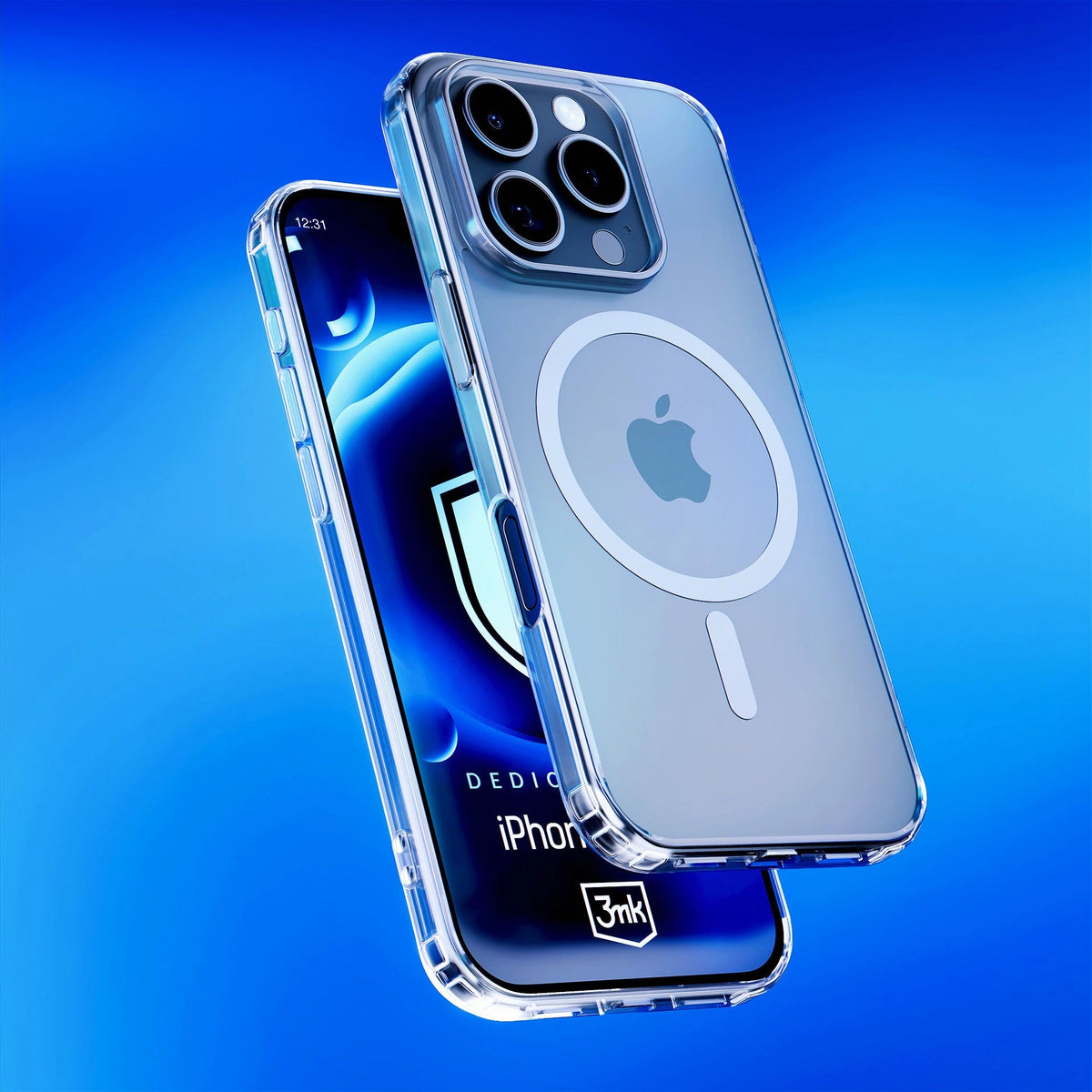 MagSafe калъф за Apple iPhone 16 Pro, 3MK, MagCase, MagCase, Прозрачен