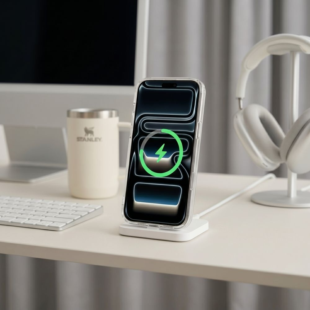 Калъф MagSafe за Apple iPhone 18 Pro / 17 Pro, Tech-Protect, Flexair Hybrid CC, Прозрачен