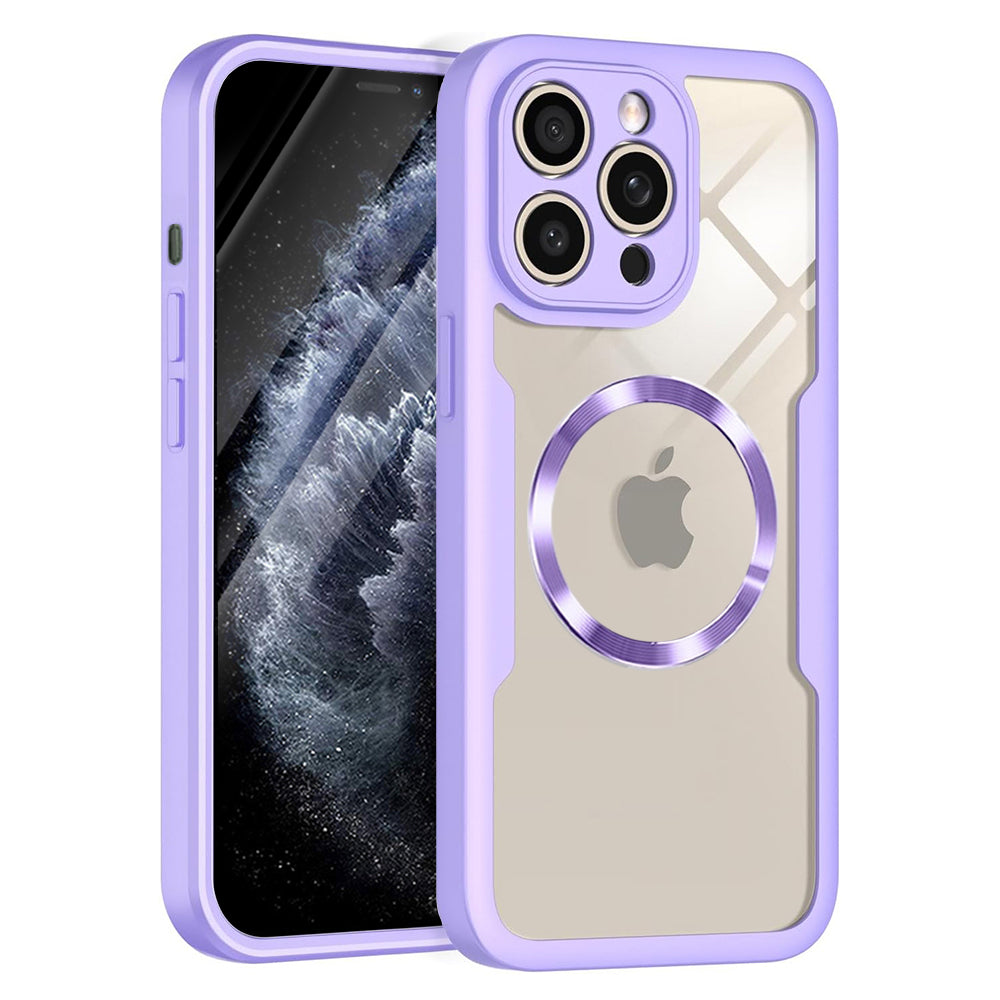 Калъф MagSafe за Apple iPhone 11 Pro Max, Techsuit, ColorVerse 360, Лилав