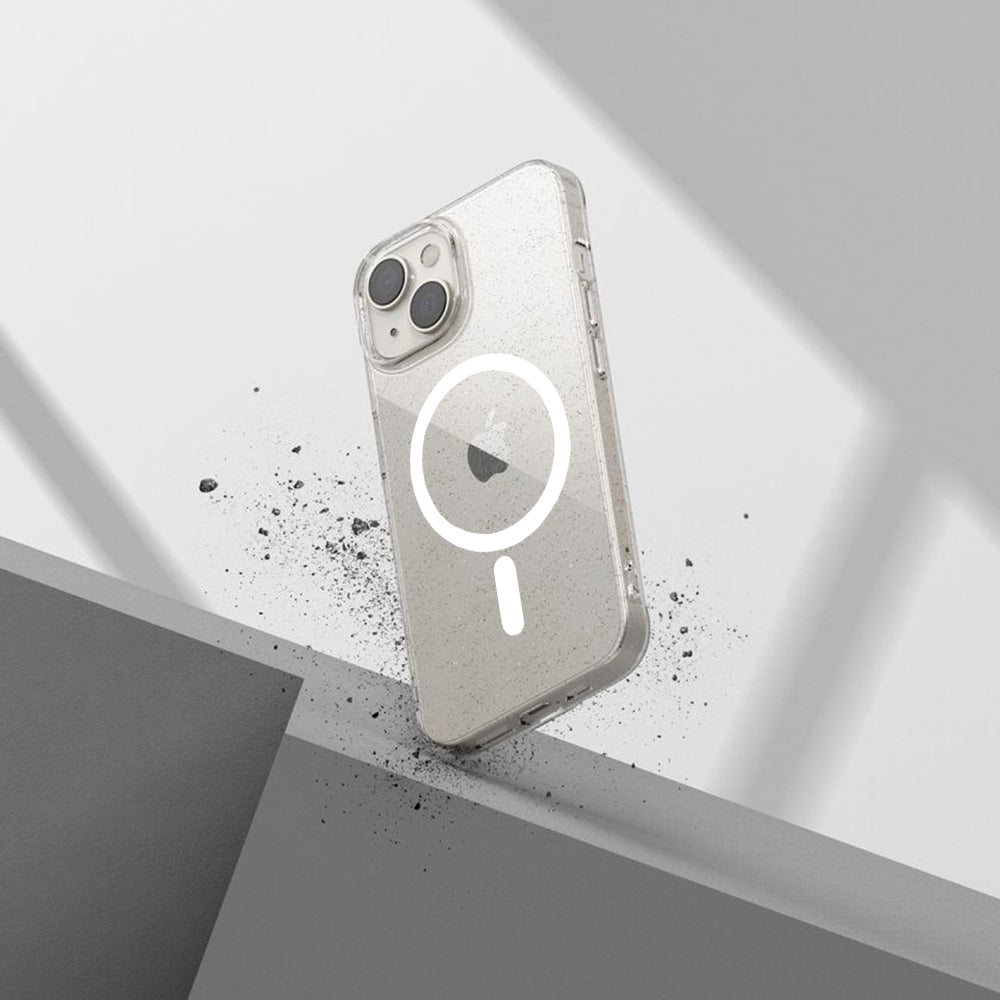 Калъф MagSafe за Apple iPhone 11 Pro, Techsuit, SparkleSkin, Прозрачен