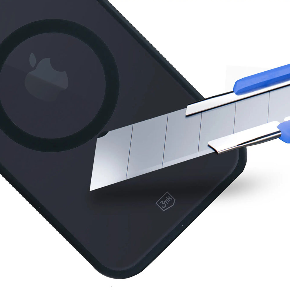 Калъф MagSafe за Apple iPhone 12 / 12 Pro, 3MK, Smoke MagCase, Черен