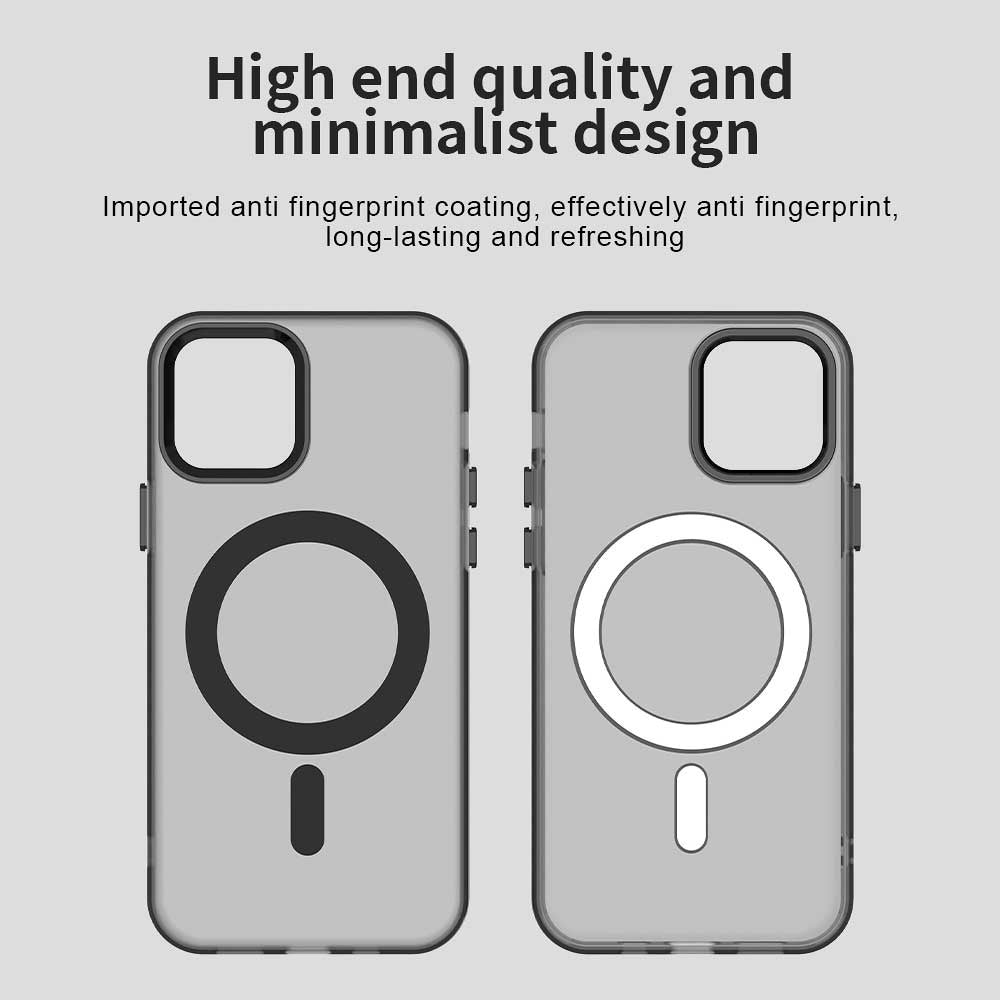 Калъф MagSafe за Apple iPhone 12 / 12 Pro, Techsuit, CandyCase, Черен