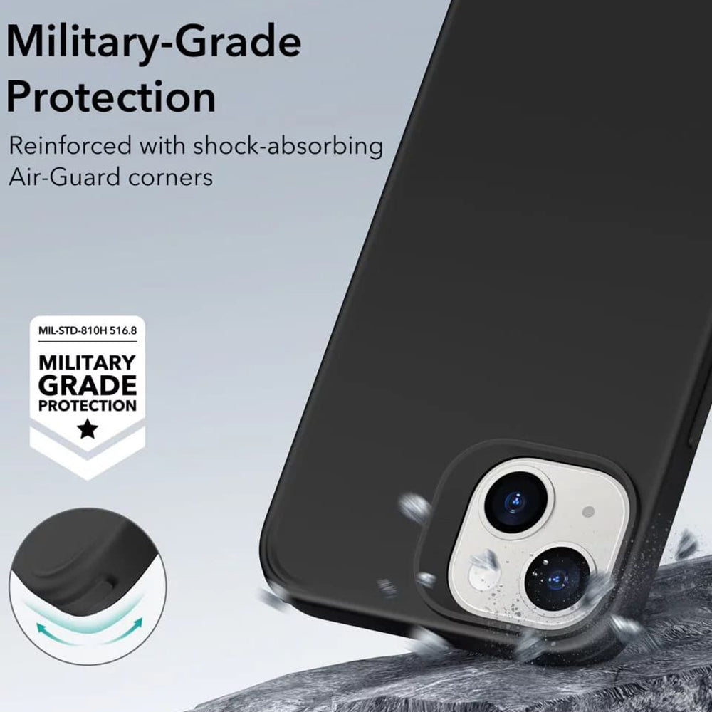 Калъф MagSafe за Apple iPhone 14 / 13, ESR, Classic Hybrid, Черен