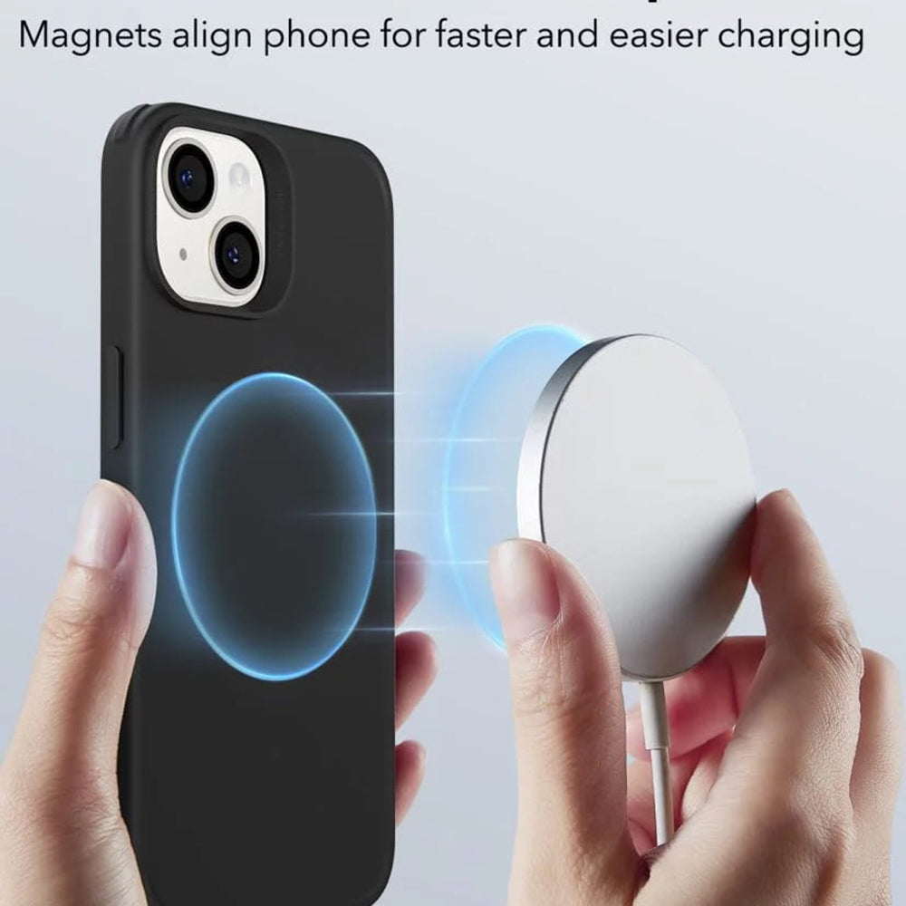 Калъф MagSafe за Apple iPhone 14 / 13, ESR, Classic Hybrid, Черен