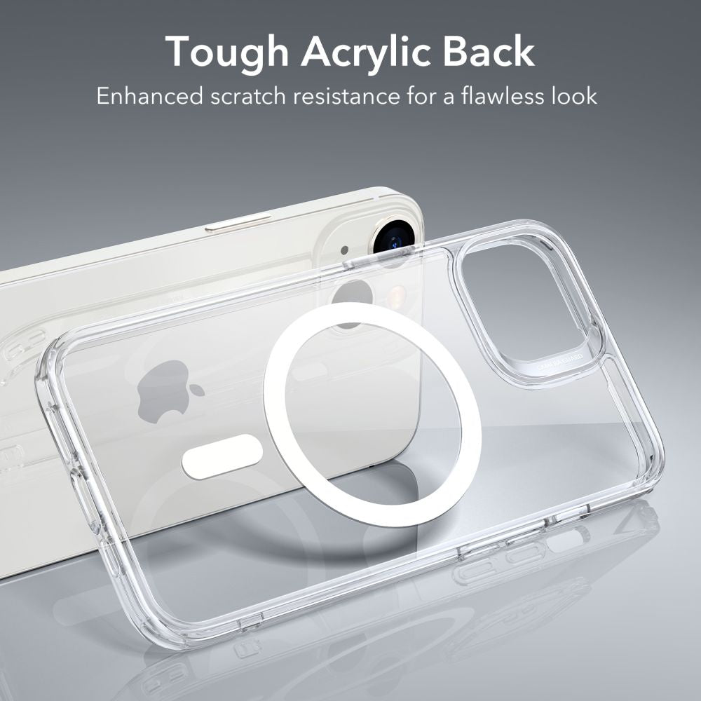 Калъф MagSafe за Apple iPhone 14 / 13, ESR, Classic Hybrid, Прозрачен