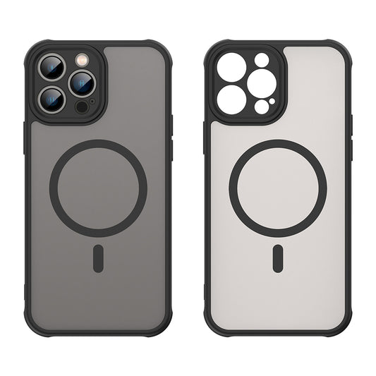 Калъф MagSafe за Apple iPhone 13 Pro Max, Techsuit, HaloFrost II, Черен