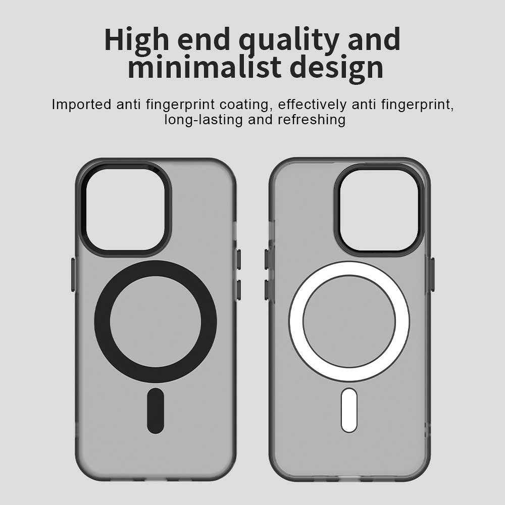 Калъф MagSafe за Apple iPhone 13 Pro, Techsuit, CandyCase, Черен