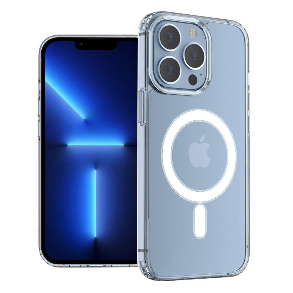 Калъф MagSafe за Apple iPhone 13 Pro, Techsuit, Pro, Прозрачен