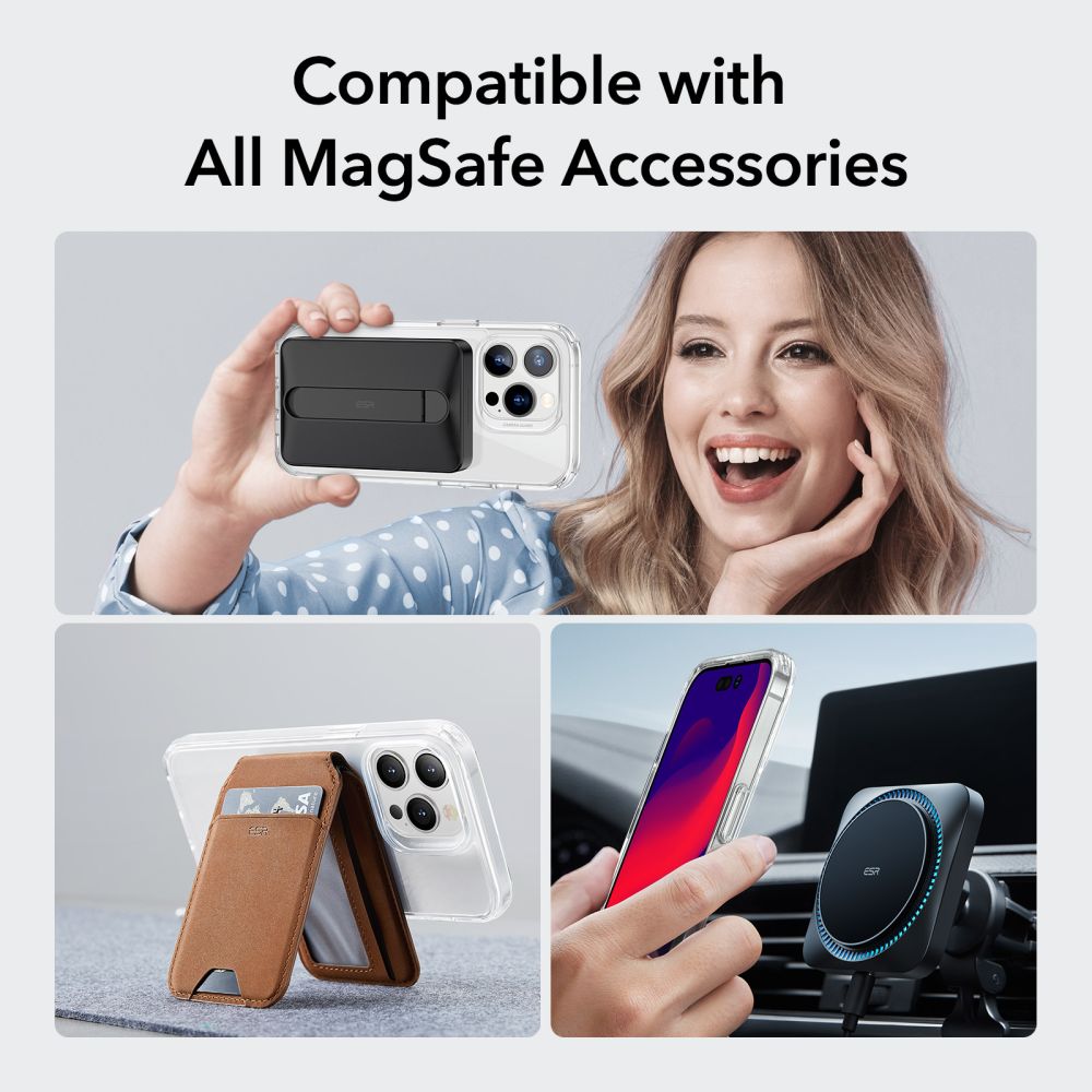 Калъф MagSafe за Apple iPhone 14 Pro, ESR, Classic Hybrid, Прозрачен
