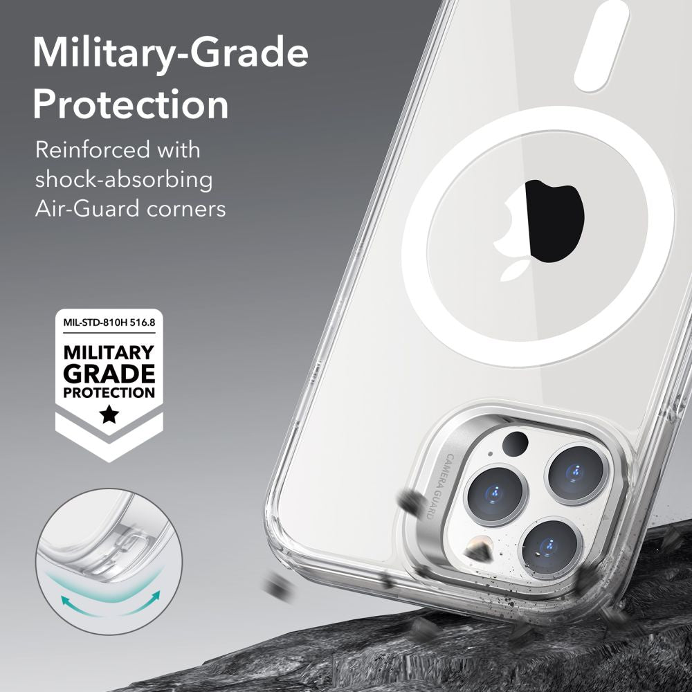 Калъф MagSafe за Apple iPhone 14 Pro, ESR, Classic Kickstand, Прозрачен