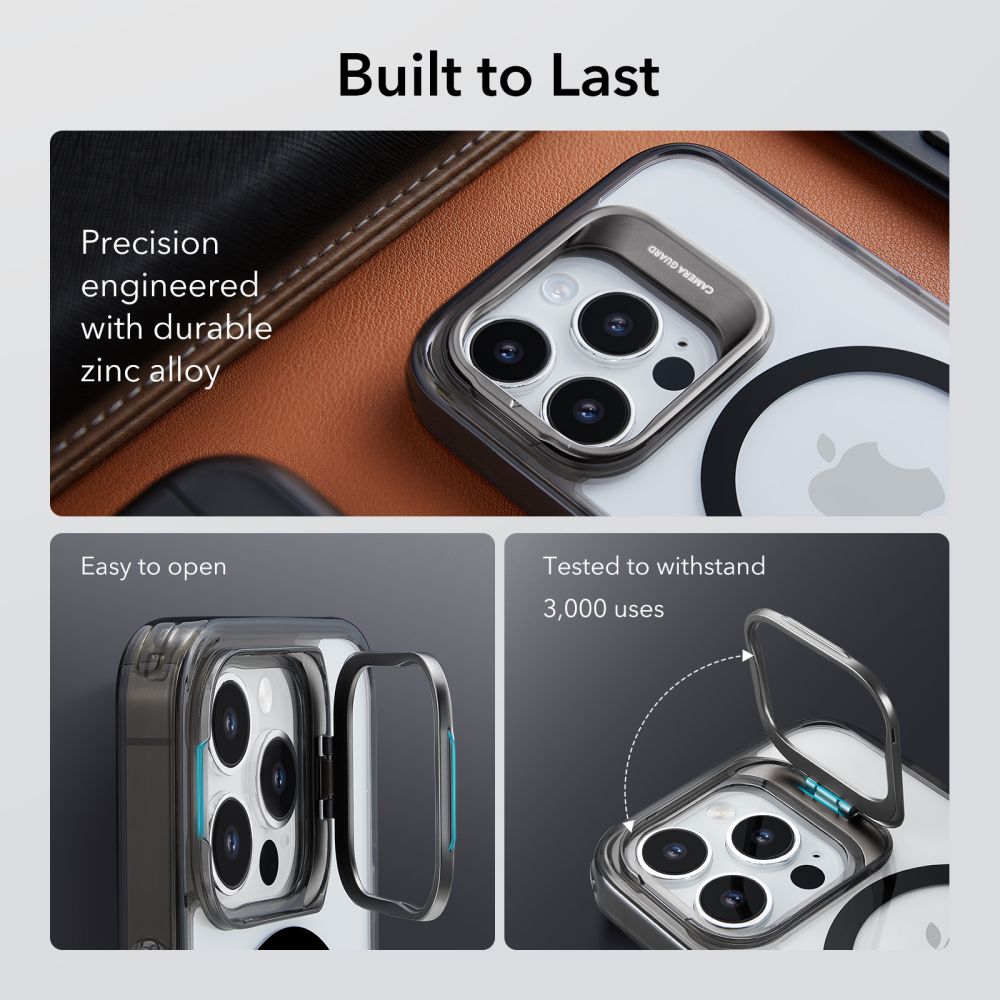 Калъф MagSafe за Apple iPhone 14 Pro Max, ESR, Classic Kickstand, Прозрачно черен