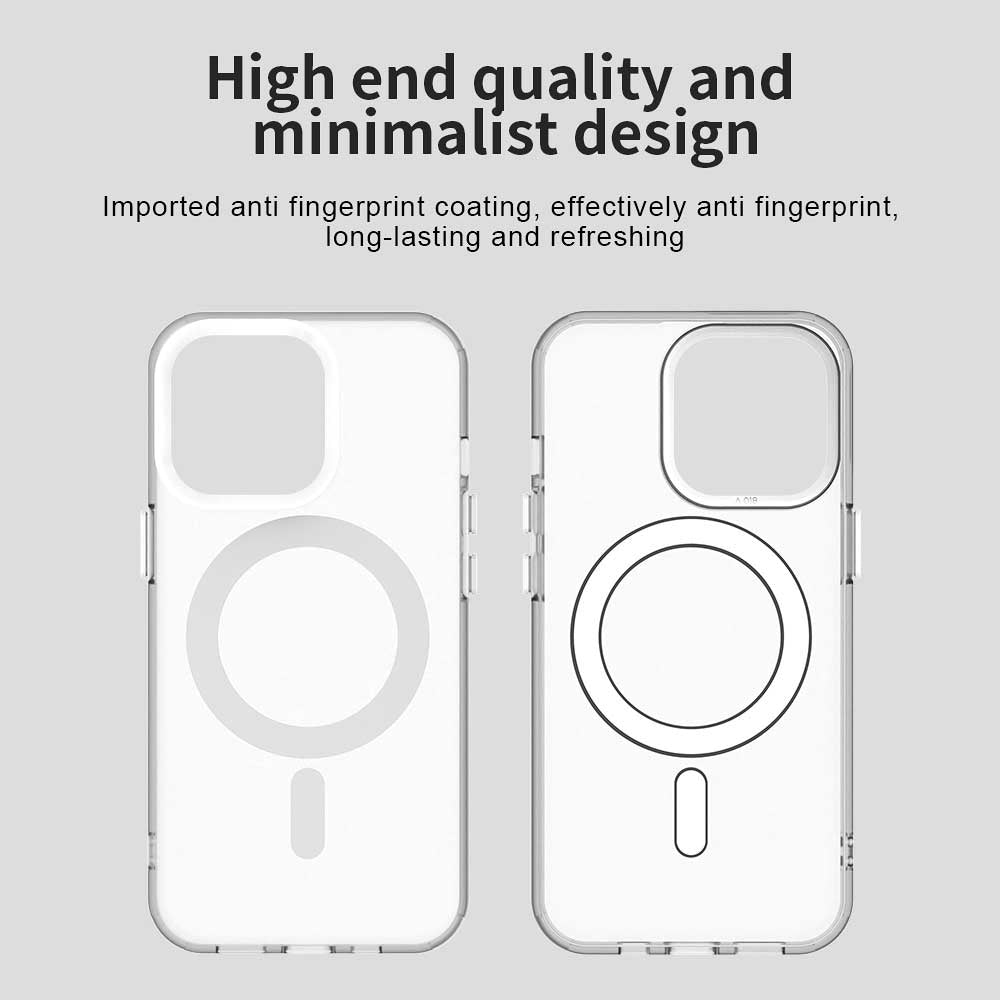 Калъф MagSafe за Apple iPhone 14 Pro Max, Techsuit, CandyCase, Бял
