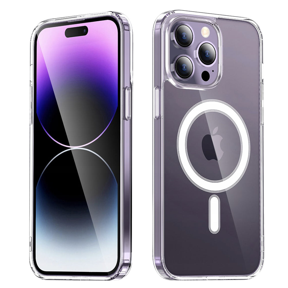 Калъф MagSafe за Apple iPhone 14 Pro Max, Techsuit, Pro, Прозрачен