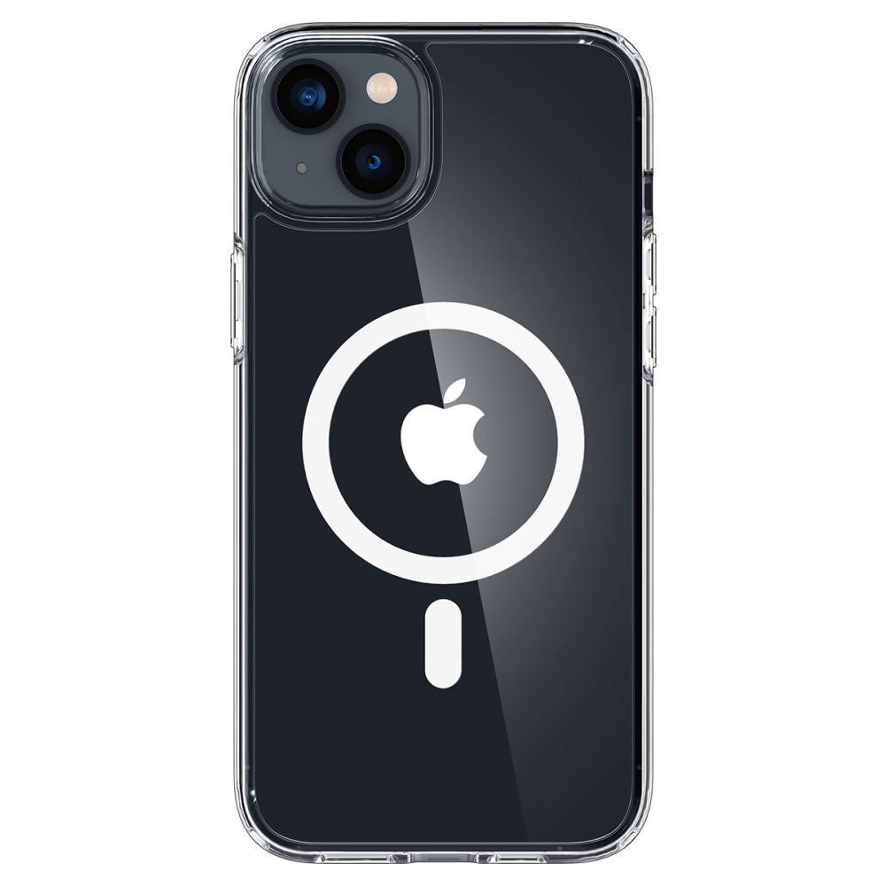 Калъф MagSafe за Apple iPhone 14, Spigen, Ultra Hybrid, Бял