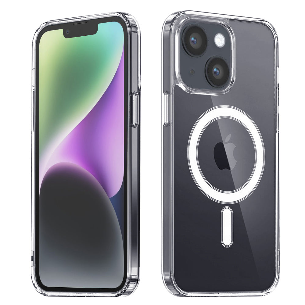 Калъф MagSafe за Apple iPhone 14, Techsuit, Pro, Прозрачен