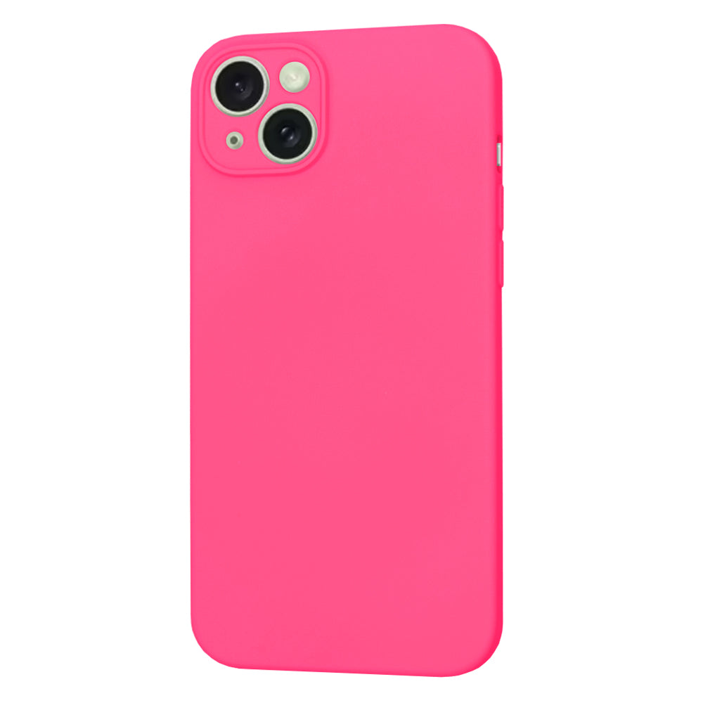 Калъф MagSafe за Apple iPhone 15 Plus, Techsuit, SoftFlex, Тъмнорозов