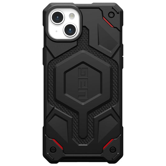 Калъф MagSafe за Apple iPhone 15 Plus, Urban Armor Gear, Monarch Pro Kevlar, Черен