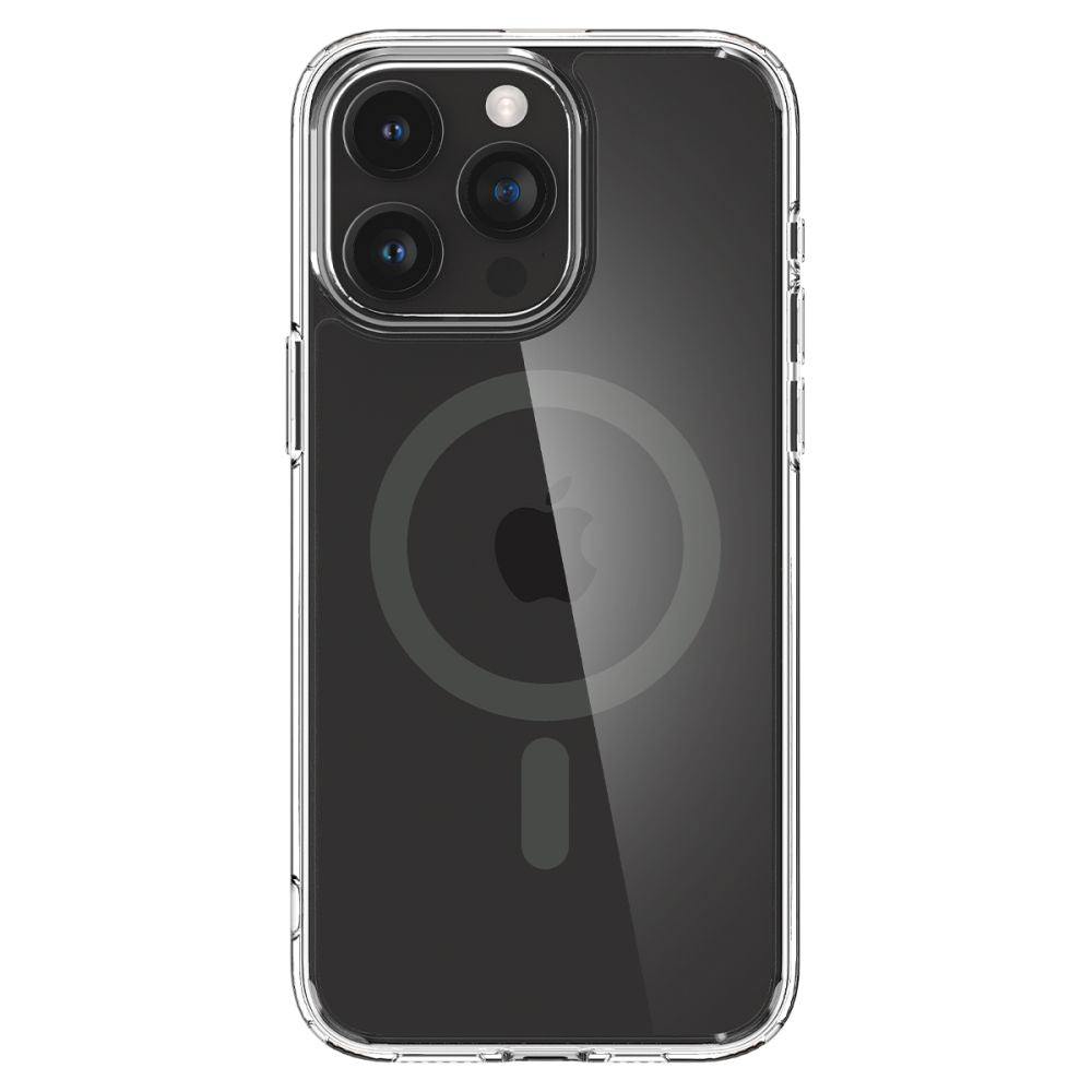 Калъф MagSafe за Apple iPhone 15 Pro Max, Spigen, Ultra Hybrid, Черен ACS06577