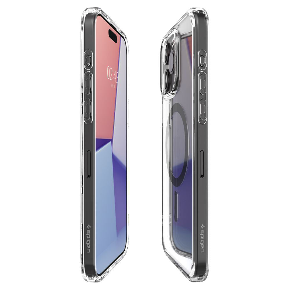 Калъф MagSafe за Apple iPhone 15 Pro Max, Spigen, Ultra Hybrid, Черен ACS06577