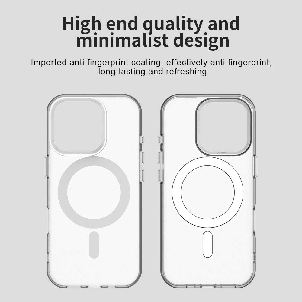 Калъф MagSafe за Apple iPhone 15 Pro Max, Techsuit, CandyCase, Бял