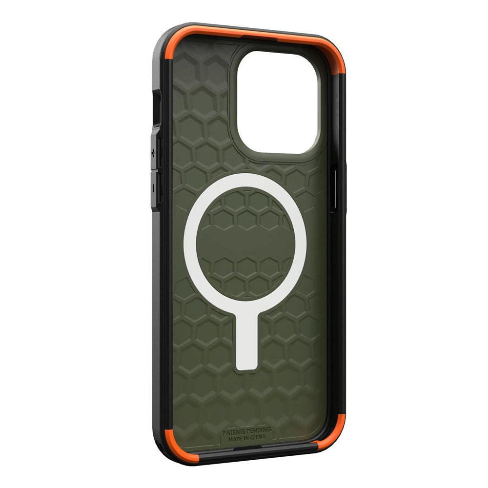 MagSafe Case for Apple iPhone 15 Pro, Urban Armor Gear, Civilian, Green