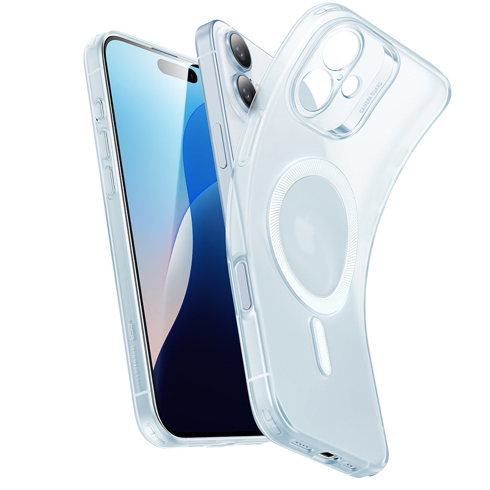 Калъф MagSafe за Apple iPhone 16, ESR, Zero, Сатенено син