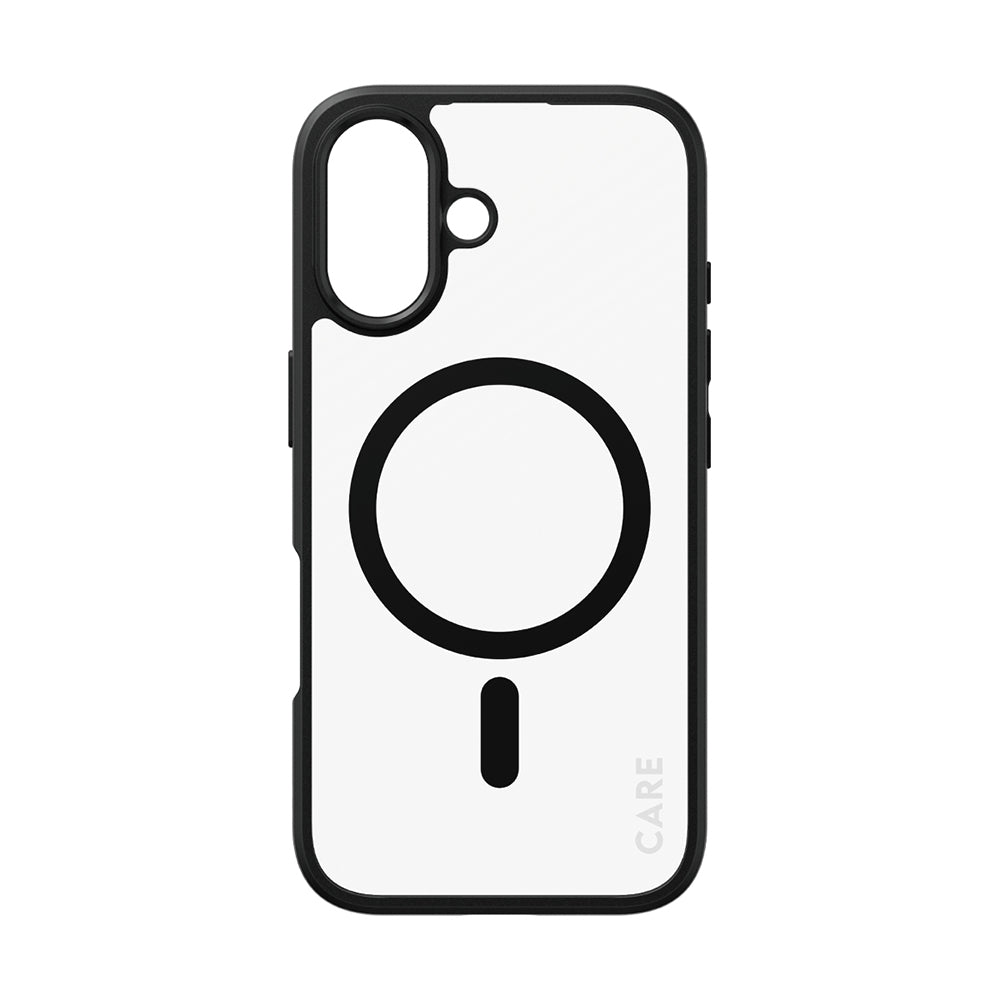 Калъф MagSafe за Apple iPhone 16, PanzerGlass, Care Urban Combat, Прозрачно черен