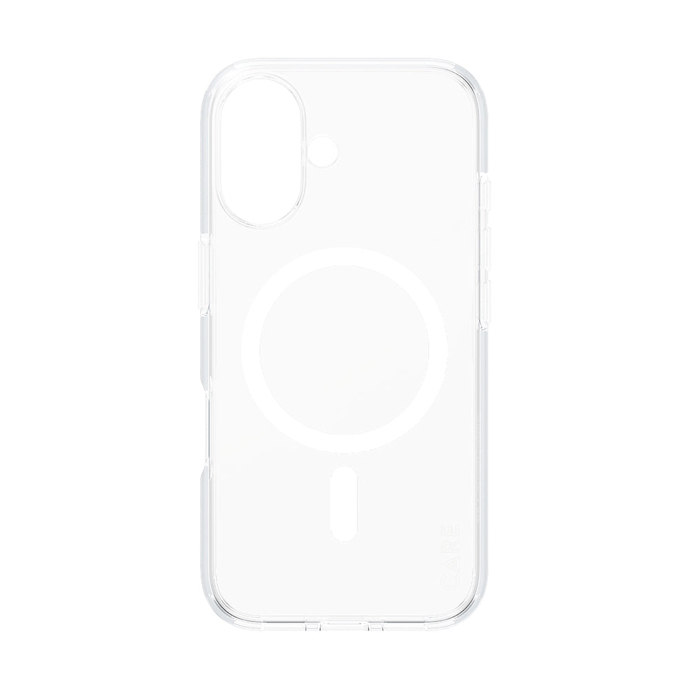 Калъф MagSafe за Apple iPhone 16, PanzerGlass, Care Urban Combat, Прозрачен Бял