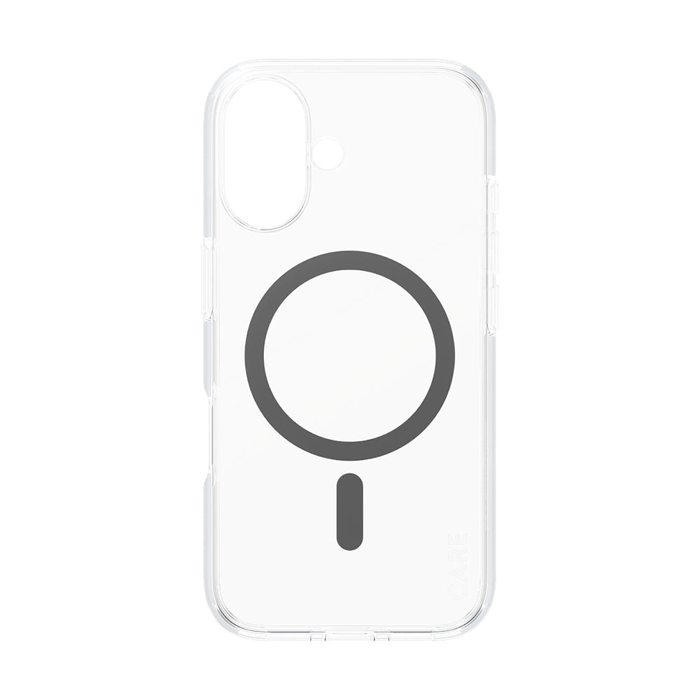 Калъф MagSafe за Apple iPhone 16, PanzerGlass, Care Urban Combat, Прозрачен Черен