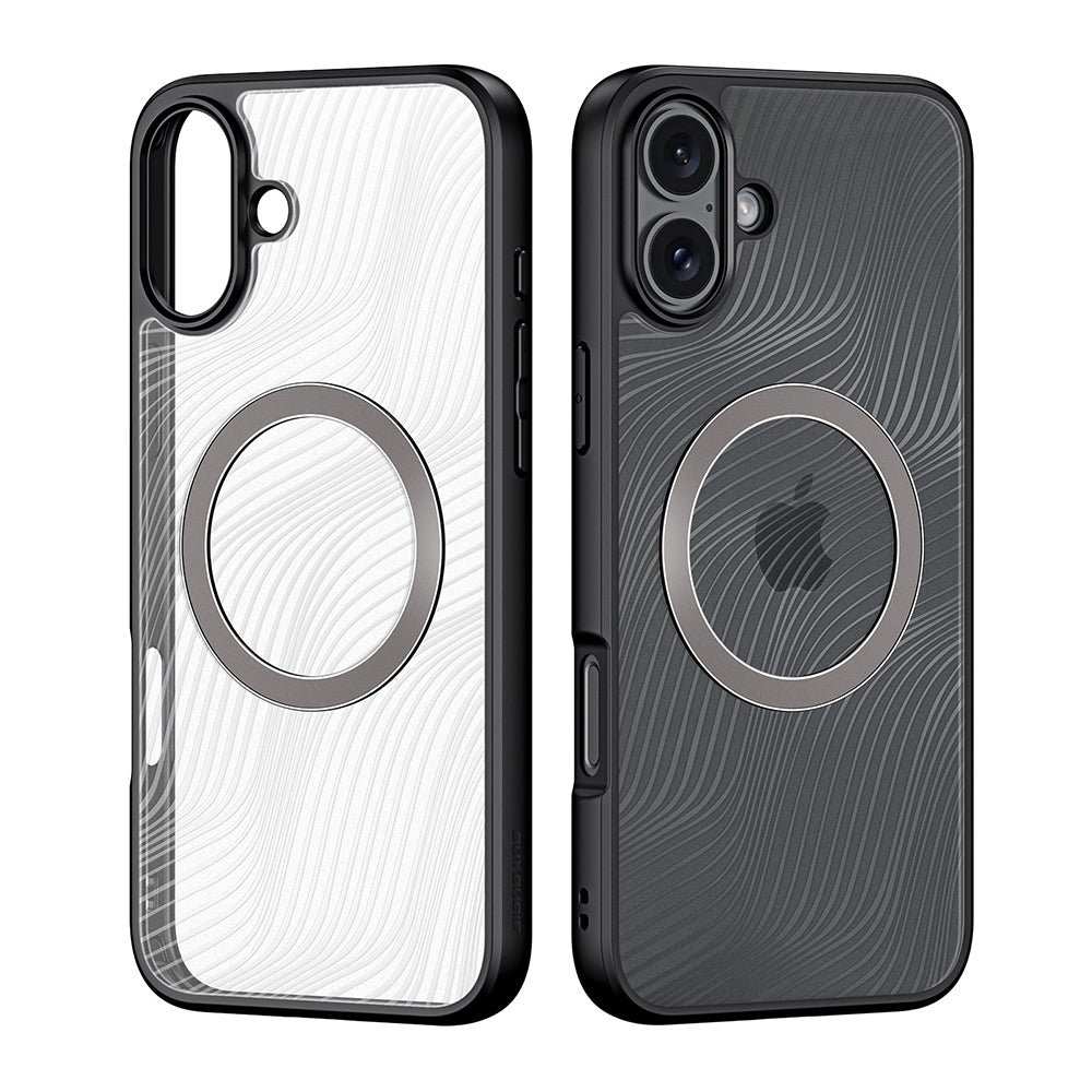Калъф MagSafe за Apple iPhone 16 Plus, DUX DUCIS, Aimo, Черен