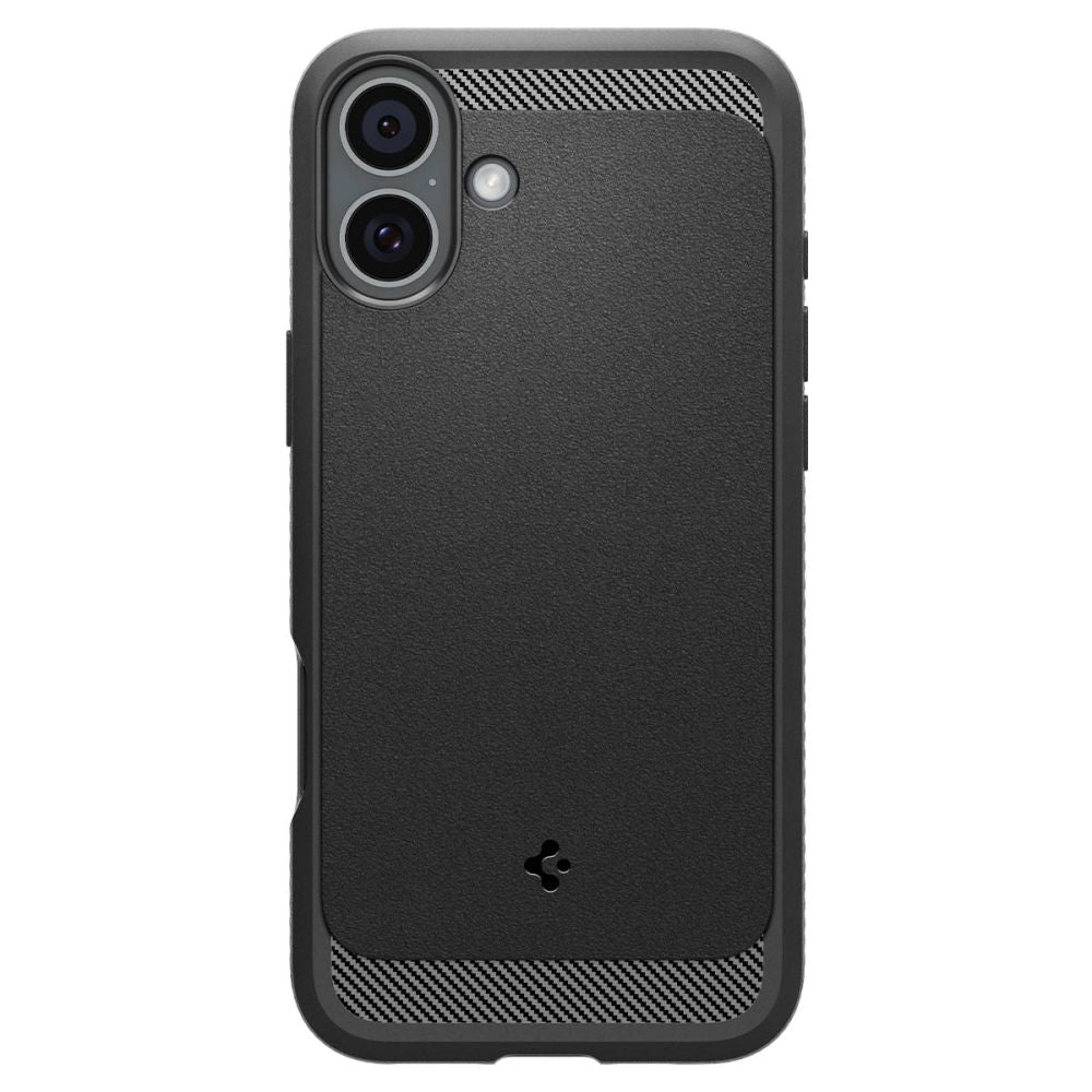 Калъф MagSafe за Apple iPhone 16 Plus, Spigen, Rugged Armor, Матово черен
