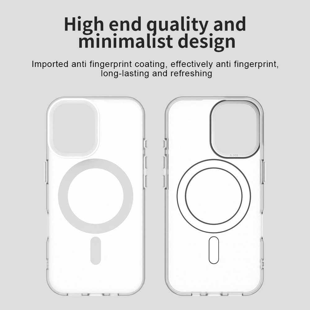 Калъф MagSafe за Apple iPhone 16 Plus, Techsuit, CandyCase, Бял