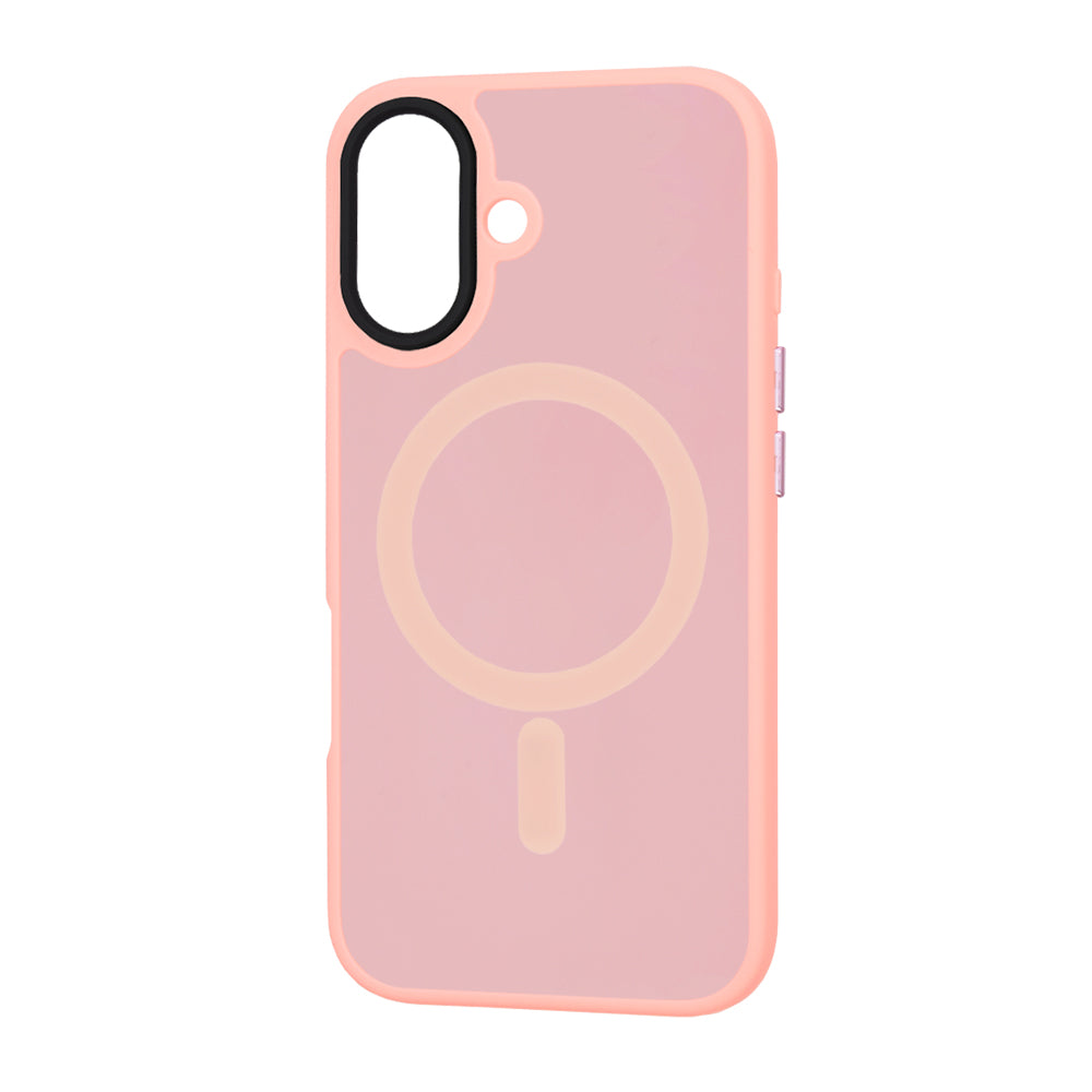 Калъф MagSafe за Apple iPhone 16 Plus, Techsuit, HaloFrost, Розов