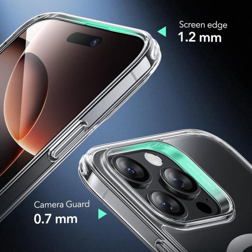Калъф MagSafe за Apple iPhone 16 Pro, ESR, Classic Hybrid Slide, Прозрачен