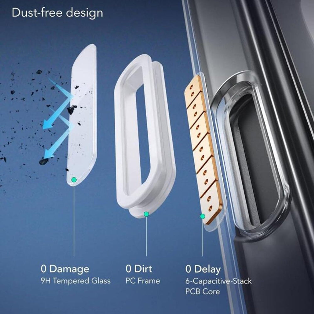 Калъф MagSafe за Apple iPhone 16 Pro, ESR, Classic Hybrid Slide, Прозрачен