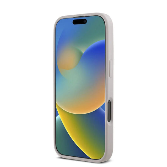 Калъф MagSafe за Apple iPhone 16 Pro Max, Guess, 4G Classic, Розов