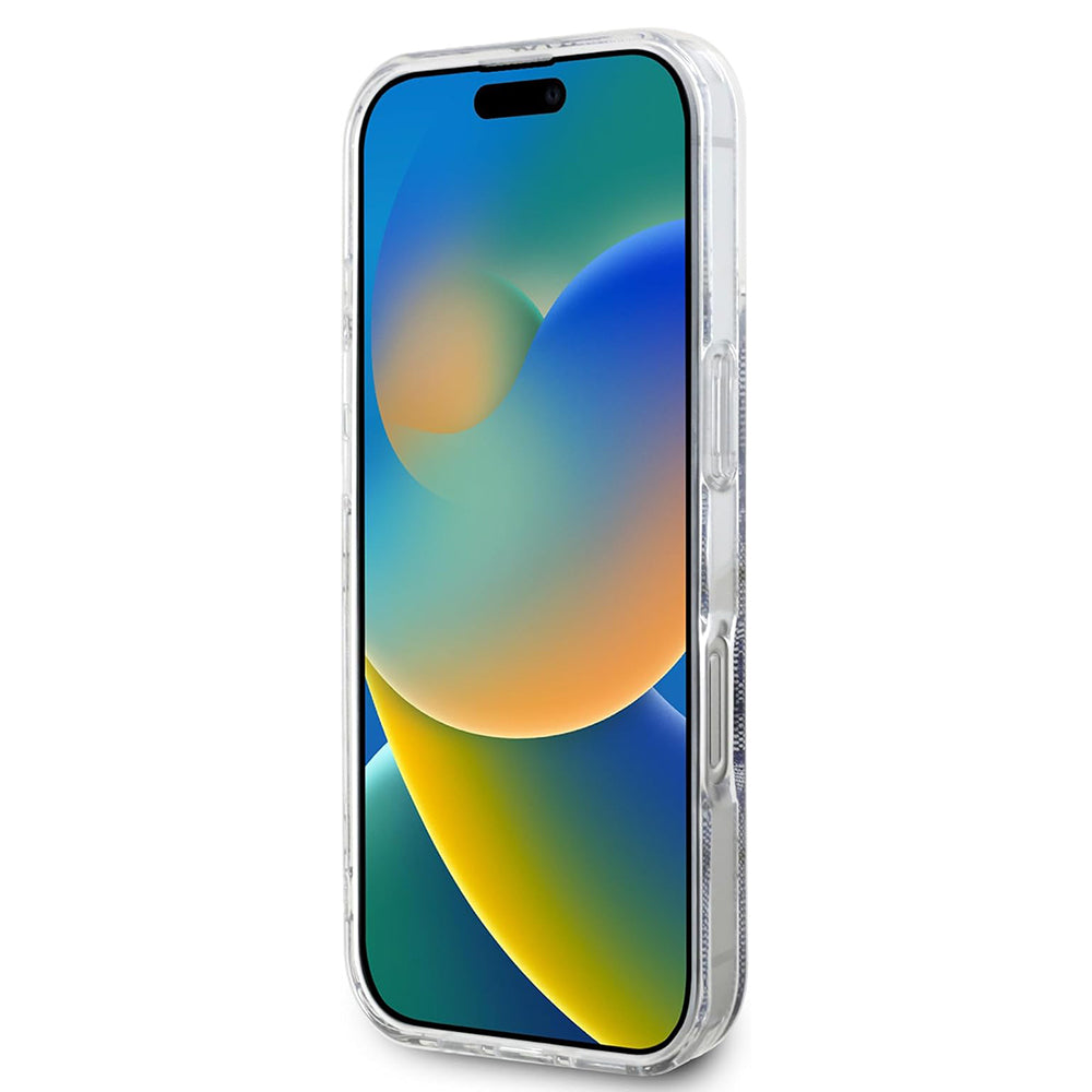 Калъф MagSafe за Apple iPhone 16 Pro Max, Guess, IML 4G, Син