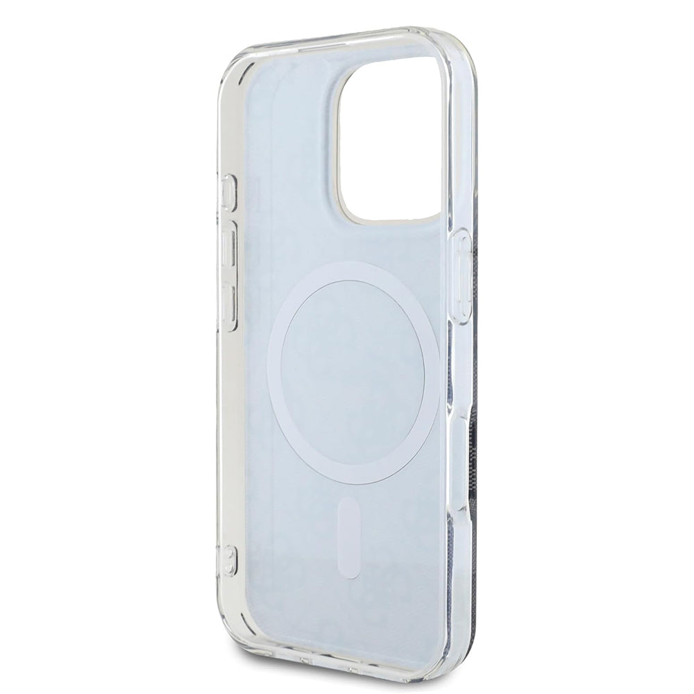 Калъф MagSafe за Apple iPhone 16 Pro Max, Guess, IML 4G, Черен