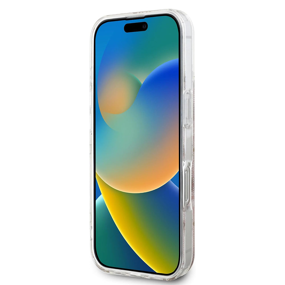 Калъф MagSafe за Apple iPhone 16 Pro Max, Guess, IML 4G, Розов