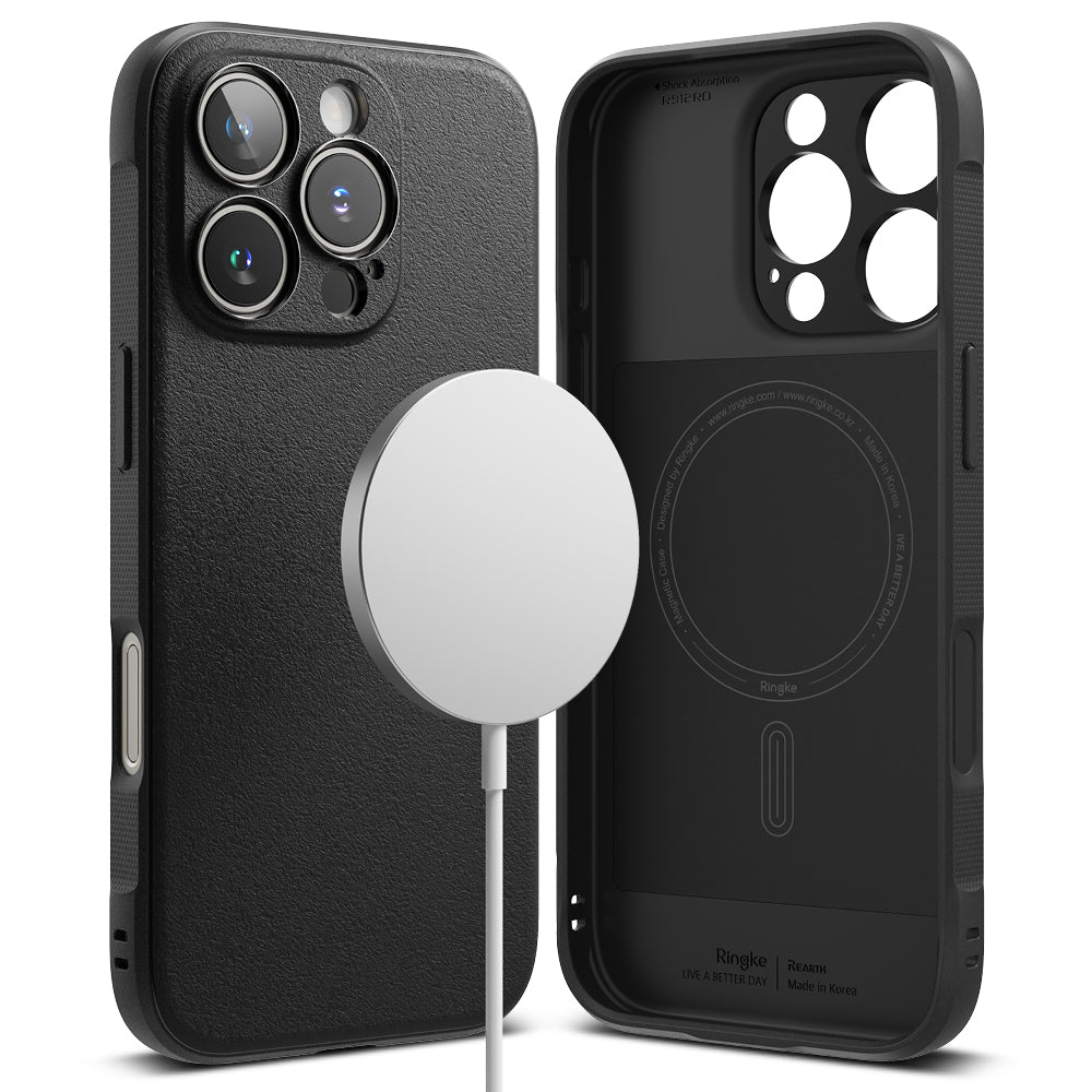 Калъф MagSafe за Apple iPhone 16 Pro Max, Ringke, Onyx, Черен