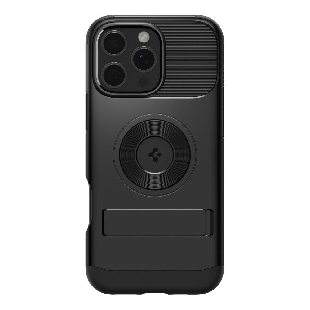 Калъф MagSafe за Apple iPhone 16 Pro Max, Spigen, Slim Armor, Черен
