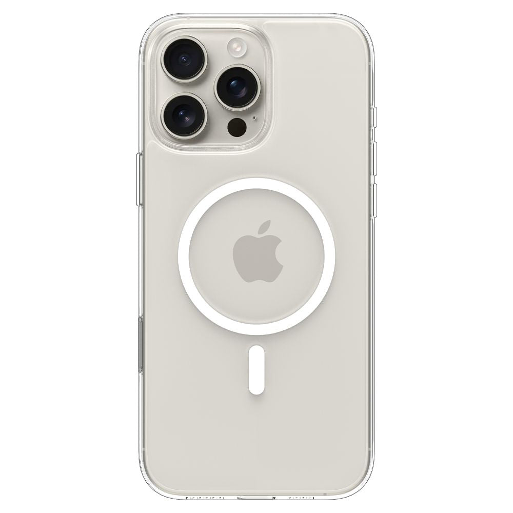 Калъф MagSafe за Apple iPhone 16 Pro Max, Spigen, Thin Fit, Бял ACS09315
