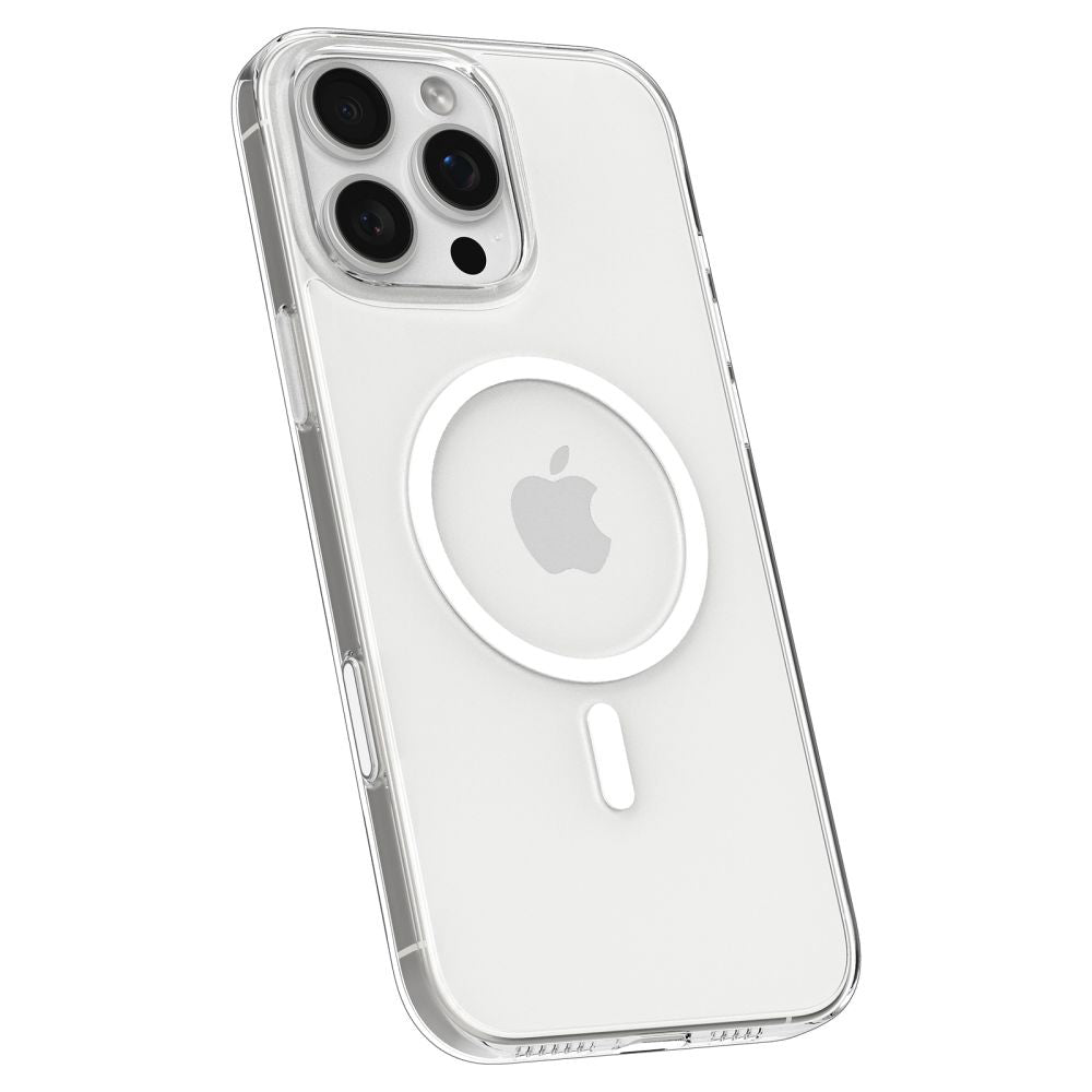 Калъф MagSafe за Apple iPhone 16 Pro Max, Spigen, Thin Fit, Бял ACS09315